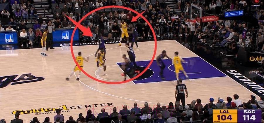 灾难！詹皇最后5分钟上场当卧底，13秒失误+不防守葬送湖人，东契奇带不动他